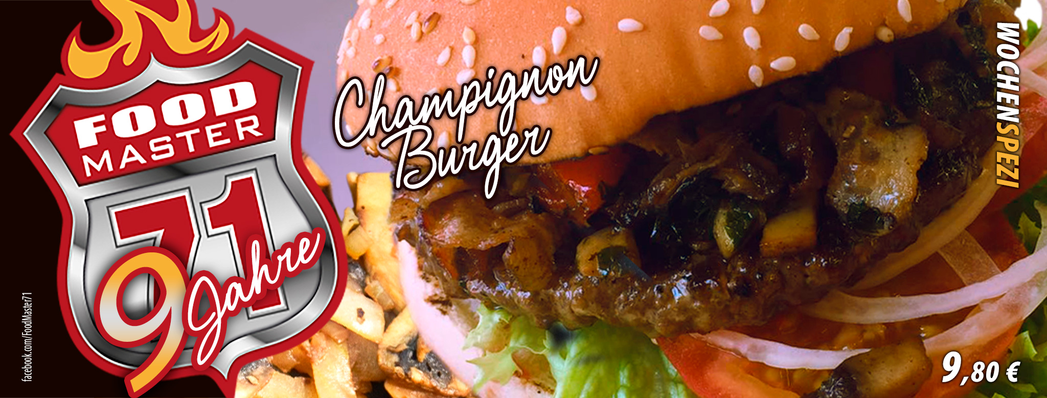 FM71 9J Champignon Burger